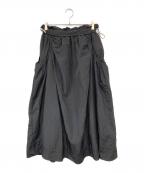 willfullyウィルフリー）の古着「wide pocket waist adjuster SK/ワイドポケットウエストアジャスターSK」｜ブラック