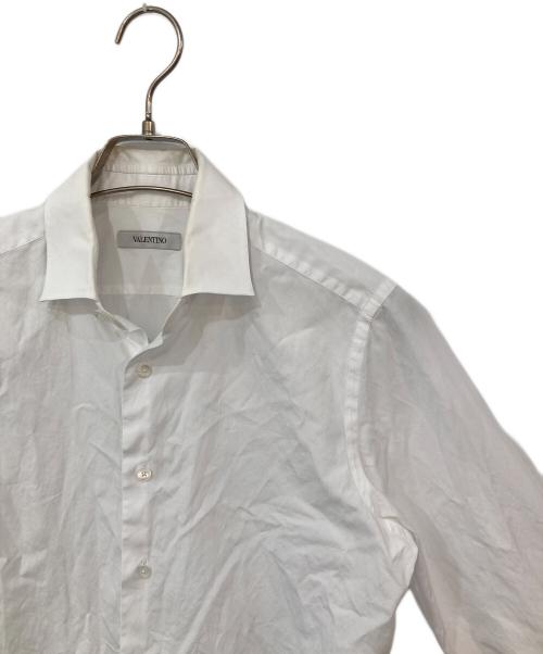 VALENTINO（ヴァレンティノ）VALENTINO (ヴァレンティノ) 長袖シャツ ホワイト サイズ:38の古着・服飾アイテム