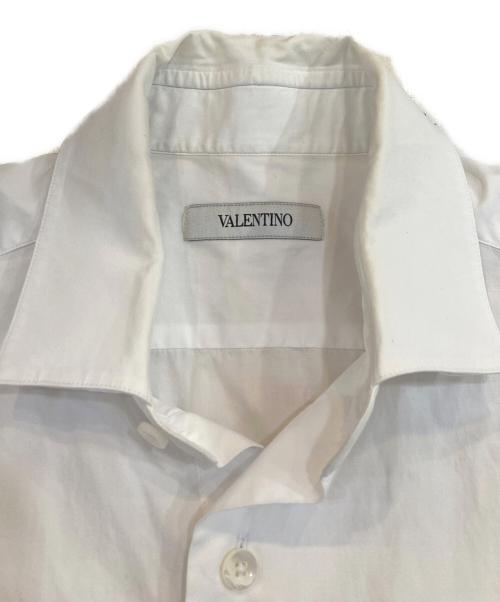 VALENTINO（ヴァレンティノ）VALENTINO (ヴァレンティノ) 長袖シャツ ホワイト サイズ:38の古着・服飾アイテム