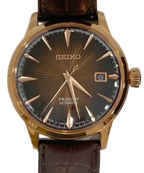 SEIKO（セイコー）SEIKO (セイコー) 腕時計 プレザージュ ブラウンの古着・服飾アイテム