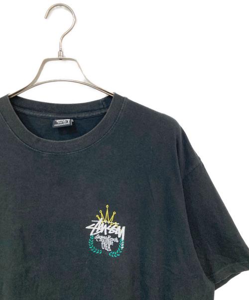 stussy（ステューシー）stussy (ステューシー) LB WREATH TEE/LBリースティー ブラック サイズ:SIZE XLの古着・服飾アイテム