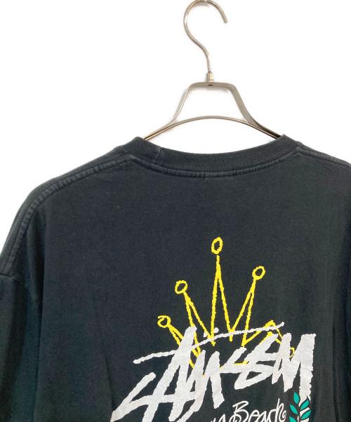 stussy（ステューシー）stussy (ステューシー) LB WREATH TEE/LBリースティー ブラック サイズ:SIZE XLの古着・服飾アイテム