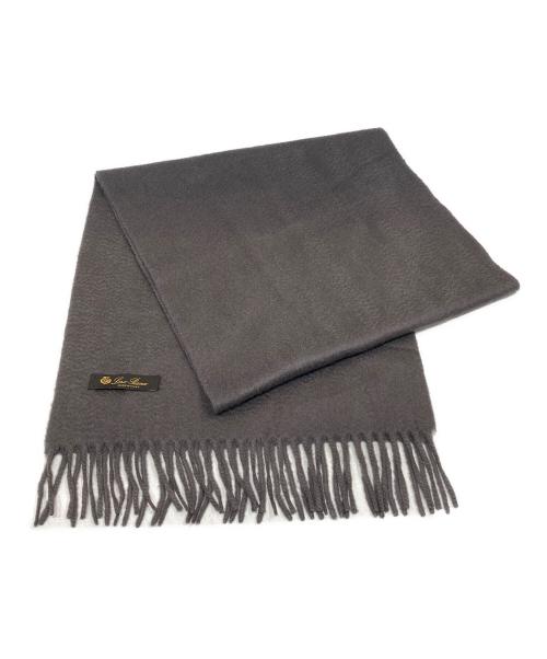 LORO PIANA（ロロピアーナ）LORO PIANA (ロロピアーナ) カシミヤマフラー グレーの古着・服飾アイテム