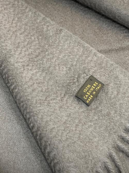 LORO PIANA（ロロピアーナ）LORO PIANA (ロロピアーナ) カシミヤマフラー グレーの古着・服飾アイテム