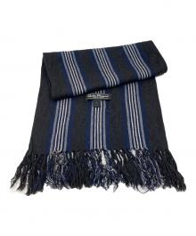 Salvatore Ferragamo（サルヴァトーレ フェラガモ）の古着「カシミヤシルクマフラー」｜グレー