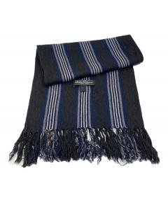 中古・古着通販】BVLGARI (ブルガリ) 気球柄シルクスカーフ ネイビー