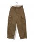 ALIER AIZENAY（アリエル・アイゼネ）の古着「カーゴパンツ」｜ベージュ