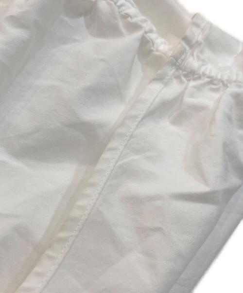 BALLSEY（ボールジィ）BALLSEY (ボールジィ) プロセスドコットン ギャザーブラウス ホワイト サイズ:SIZE 36の古着・服飾アイテム