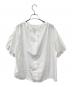 BALLSEY (ボールジィ) プロセスドコットン ギャザーブラウス ホワイト サイズ:SIZE 36：5000円