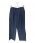 CellarDoor（セラードアー）の古着「センタープレスイージーパンツ」｜ネイビー