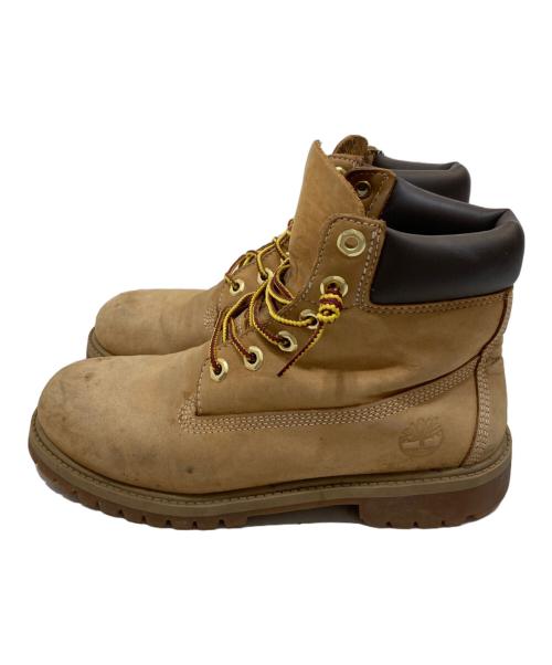Timberland（ティンバーランド）Timberland (ティンバーランド) 6インチプレミアムウォータープルーフブーツ ベージュ サイズ:24cmの古着・服飾アイテム