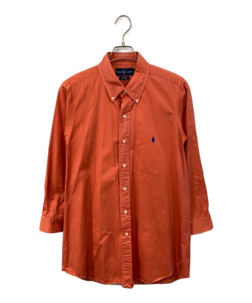 POLO RALPH LAUREN（ポロ・ラルフローレン）POLO RALPH LAUREN (ポロ・ラルフローレン) ボタンダウンシャツ オレンジ サイズ:SIZE Lの古着・服飾アイテム