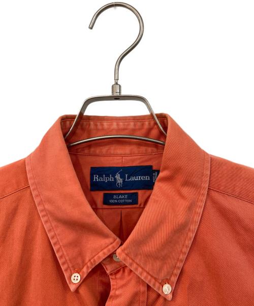 POLO RALPH LAUREN（ポロ・ラルフローレン）POLO RALPH LAUREN (ポロ・ラルフローレン) ボタンダウンシャツ オレンジ サイズ:SIZE Lの古着・服飾アイテム