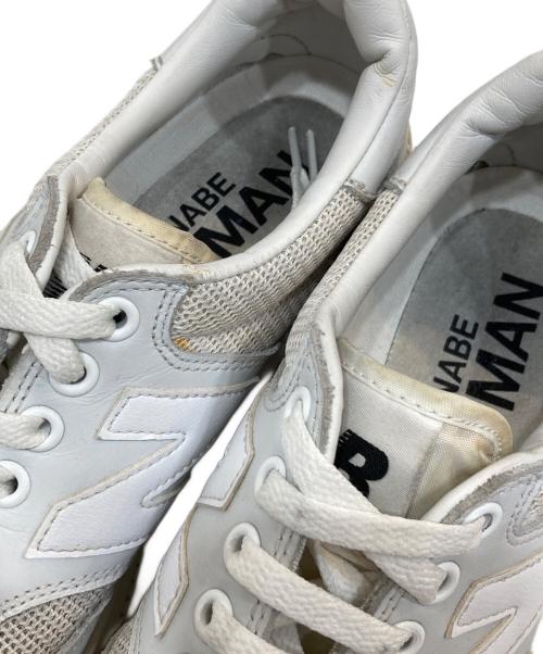 NEW BALANCE（ニューバランス）NEW BALANCE (ニューバランス) COMME des GARCONS JUNYA WATANABE MAN (コムデギャルソンジュンヤワタナベマン) ローカットスニーカー ホワイト サイズ:26cmの古着・服飾アイテム
