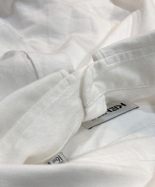 KENZO（ケンゾー）KENZO (ケンゾー) Tiger Crest Button Down Shirt/タイガークレストボタンダウンシャツ ホワイト サイズ:SIZE 42の古着・服飾アイテム