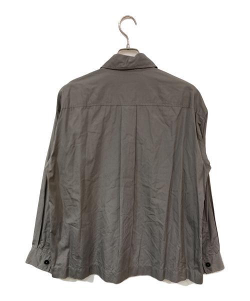 MARGARET HOWELL（マーガレットハウエル）MARGARET HOWELL (マーガレットハウエル) DENSE COTTON POPLIN/デンスコットンポプリン グレー サイズ:SIZE Lの古着・服飾アイテム