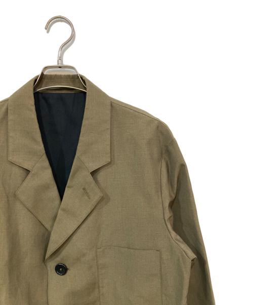 MARGARET HOWELL（マーガレットハウエル）MARGARET HOWELL (マーガレットハウエル) WOOL LINEN PLAINWEAVE/ウールリネンプレインウィーヴ オリーブ サイズ:SIZE Lの古着・服飾アイテム