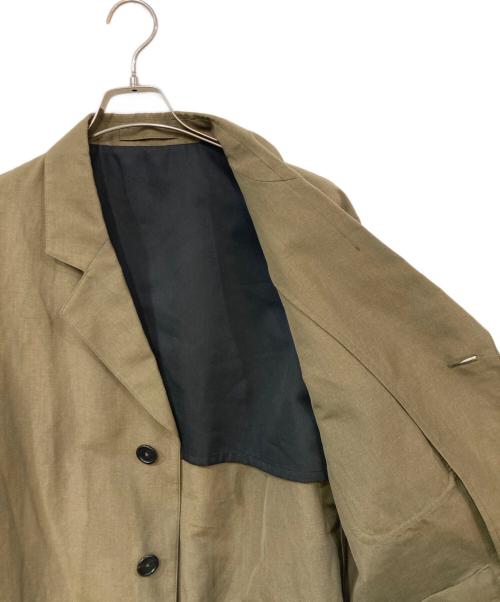 MARGARET HOWELL（マーガレットハウエル）MARGARET HOWELL (マーガレットハウエル) WOOL LINEN PLAINWEAVE/ウールリネンプレインウィーヴ オリーブ サイズ:SIZE Lの古着・服飾アイテム