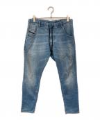 DIESELディーゼル）の古着「ストレッチデニムパンツ」｜インディゴ