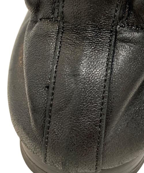 toshinosuke takegahara（トシノスケ タケガハラ）TOSHINOSUKE TAKEGAHARA (トシノスケ タケガハラ) フラットシューズ ブラック サイズ:23.5㎝の古着・服飾アイテム