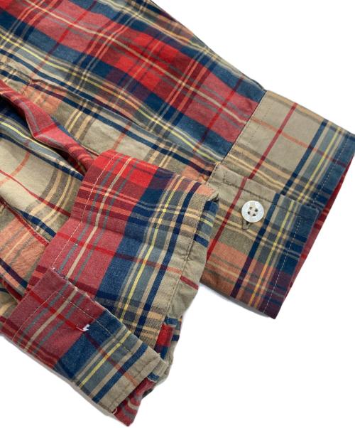 stussy（ステューシー）stussy (ステューシー) oldチェックシャツ ブラウン サイズ:Lの古着・服飾アイテム