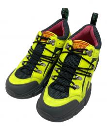 GUCCI（グッチ）の古着「フラッシュトレックトレッキングスニーカー」｜グレー×イエロー