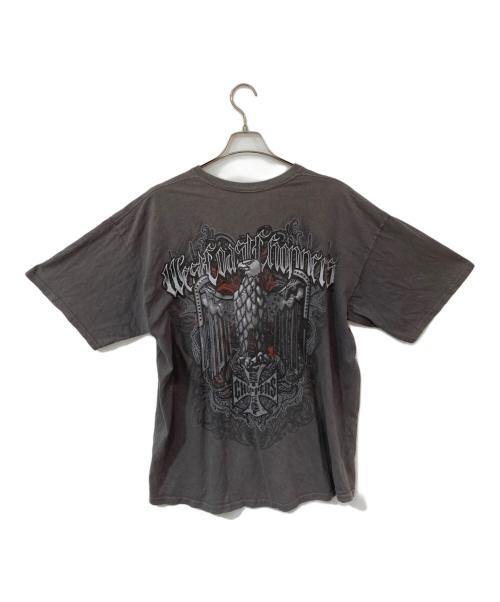WEST COAST CHOPPERS（ウエストコーストチョッパーズ）WEST COAST CHOPPERS (ウエストコーストチョッパーズ) 00’SプリントTシャツ グレー サイズ:XLの古着・服飾アイテム