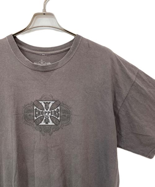 WEST COAST CHOPPERS（ウエストコーストチョッパーズ）WEST COAST CHOPPERS (ウエストコーストチョッパーズ) 00’SプリントTシャツ グレー サイズ:XLの古着・服飾アイテム