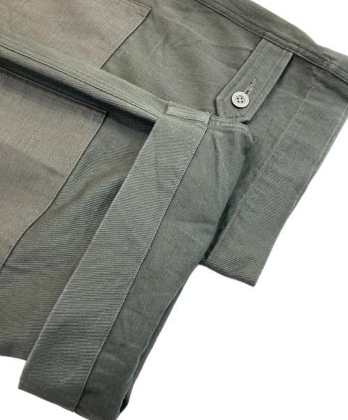 blurhms ROOTSTOCK（ブラームスルーツストック）blurhms ROOTSTOCK (ブラームスルーツストック) クレイジーパターンカーゴパンツ オリーブ サイズ:3の古着・服飾アイテム