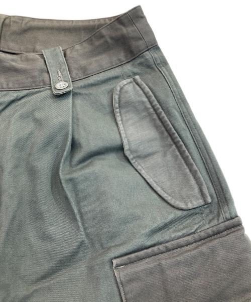 blurhms ROOTSTOCK（ブラームスルーツストック）blurhms ROOTSTOCK (ブラームスルーツストック) クレイジーパターンカーゴパンツ オリーブ サイズ:3の古着・服飾アイテム