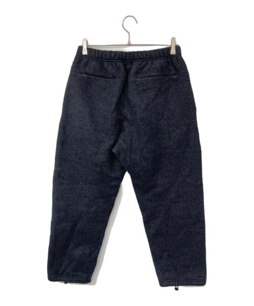blurhms ROOTSTOCK（ブラームスルーツストック）blurhms ROOTSTOCK (ブラームスルーツストック) COTTON SILK FLEECE PANTS ブラック サイズ:3の古着・服飾アイテム