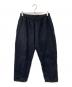 blurhms ROOTSTOCK（ブラームスルーツストック）の古着「COTTON SILK FLEECE PANTS」｜ブラック