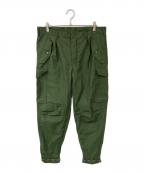 スウェーデン軍スウェーデングン）の古着「M-59カーゴパンツ」｜グリーン