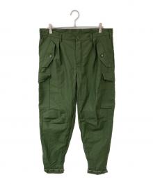 スウェーデン軍（スウェーデングン）の古着「M-59カーゴパンツ」｜グリーン