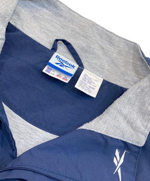 REEBOK（リーボック）REEBOK (リーボック) アノラックパーカー ネイビー サイズ:XLの古着・服飾アイテム