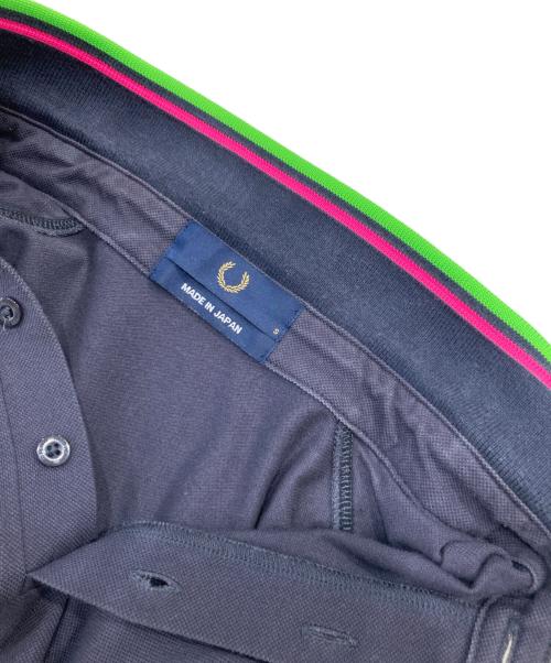 FRED PERRY（フレッドペリー）FRED PERRY (フレッドペリー) ポロシャツ ネイビー サイズ:SIZE Sの古着・服飾アイテム