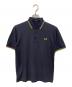 FRED PERRY（フレッドペリー）の古着「ポロシャツ」｜ネイビー