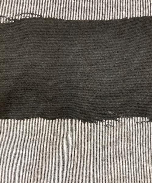 A.F ARTEFACT（エーエフ アーティファクト）A.F ARTEFACT (エーエフ アーティファクト) Bound Border Dolman Tee/バウンドボーダードルマンティー ブラック サイズ:SIZE 3の古着・服飾アイテム