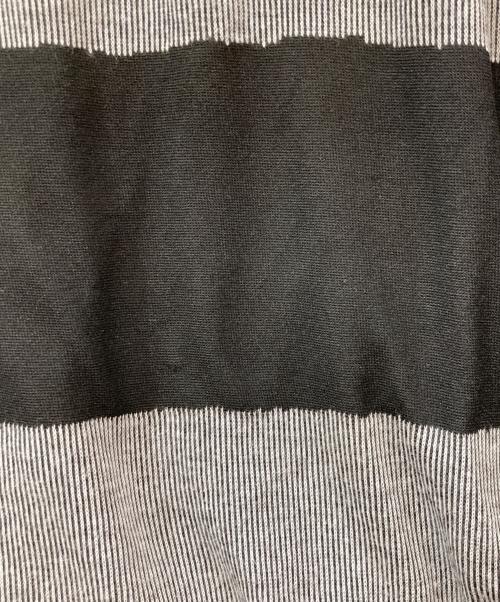 A.F ARTEFACT（エーエフ アーティファクト）A.F ARTEFACT (エーエフ アーティファクト) Bound Border Dolman Tee/バウンドボーダードルマンティー ブラック サイズ:SIZE 3の古着・服飾アイテム