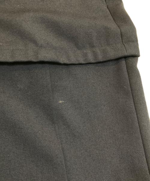 BALENCIAGA（バレンシアガ）BALENCIAGA (バレンシアガ) レイヤードスラックス ネイビー サイズ:SIZE 34の古着・服飾アイテム