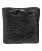 LOUIS VUITTONルイ ヴィトン）の古着「2つ折り財布」｜ブラック