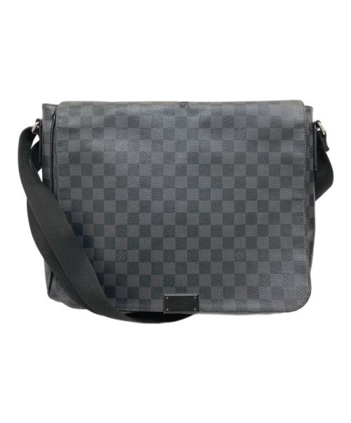 LOUIS VUITTON（ルイ ヴィトン）LOUIS VUITTON (ルイ ヴィトン) ダミエ・グラフィット PVC ショルダーバッグ ブラックの古着・服飾アイテム