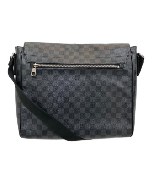 LOUIS VUITTON（ルイ ヴィトン）LOUIS VUITTON (ルイ ヴィトン) ダミエ・グラフィット PVC ショルダーバッグ ブラックの古着・服飾アイテム