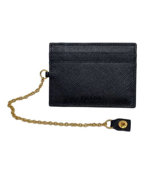 PRADA（プラダ）PRADA (プラダ) サフィアーノレザー 長財布 ブラックの古着・服飾アイテム