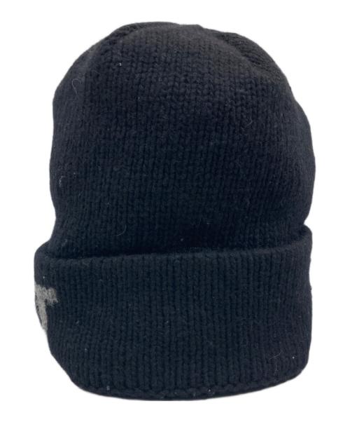 Hysteric Glamour（ヒステリックグラマー）Hysteric Glamour (ヒステリックグラマー) 缶バッチ付 ニットキャップ ブラック サイズ:FREEの古着・服飾アイテム