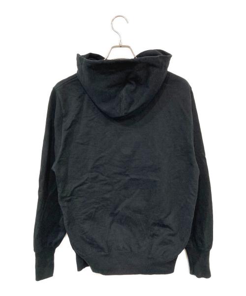 BATONER（バトナ―）BATONER (バトナ―) DEGREASE INLAY PULL PARKER/ディグリースインレープルパーカー ブラック サイズ:SIZE 2の古着・服飾アイテム