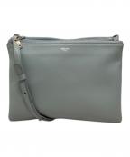 CELINEセリーヌ）の古着「トリオスモール ショルダーバッグ」｜グレー