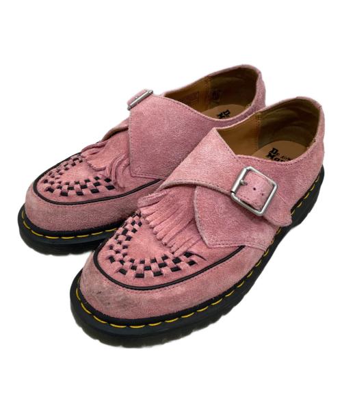 Dr.Martens（ドクターマーチン）Dr.Martens (ドクターマーチン) RAMSEY MONK KLT シューズ/ラムジーモンクKLT ピンク サイズ:US10の古着・服飾アイテム