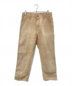 Dickiesディッキーズ）の古着「ワークパンツ」｜ベージュ