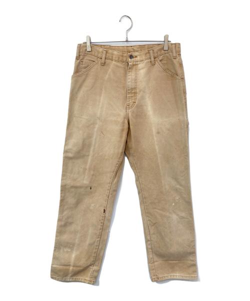 Dickies（ディッキーズ）Dickies (ディッキーズ) ワークパンツ ベージュ サイズ:SIZE 86cm (W34)の古着・服飾アイテム